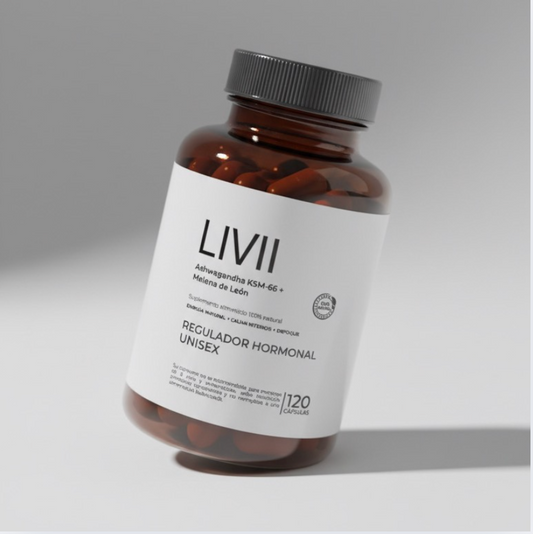 Regulador Hormonal Unisex | Ashwagandha KSM-66 + Melena de León