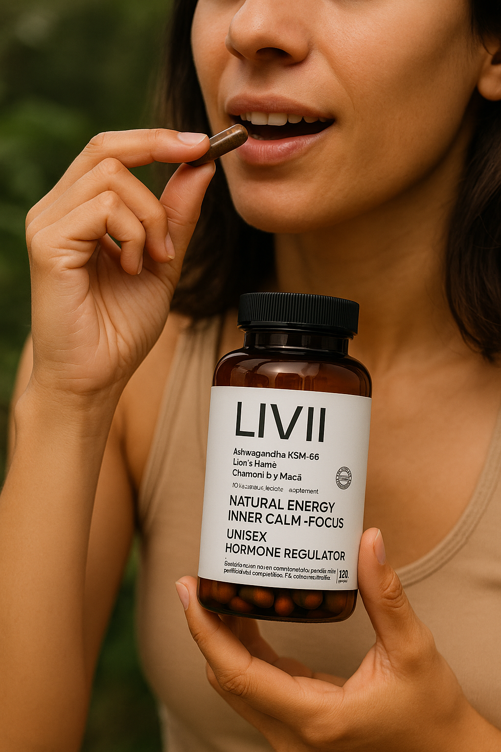 Regulador Hormonal Unisex | Ashwagandha KSM-66 + Melena de León