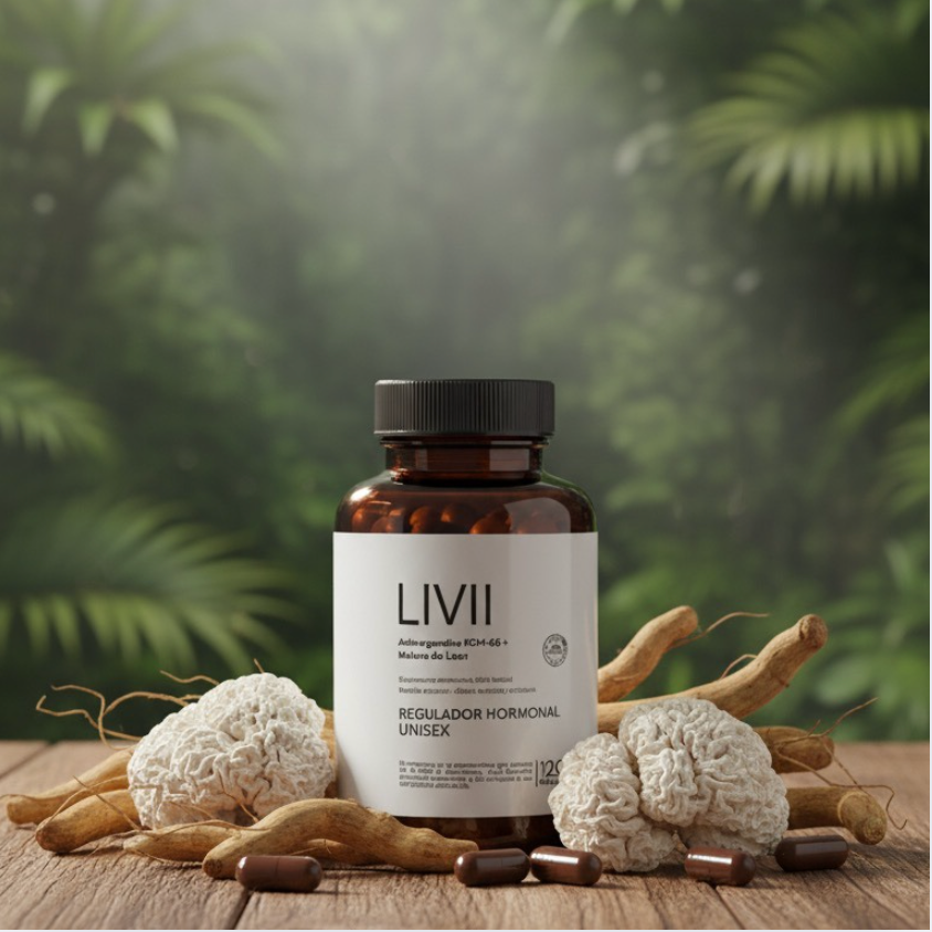 Regulador Hormonal Unisex | Ashwagandha KSM-66 + Melena de León