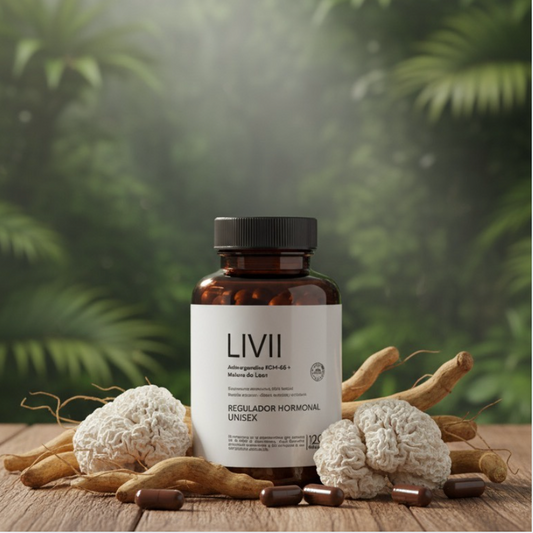 Regulador Hormonal Unisex | Ashwagandha KSM-66 + Melena de León