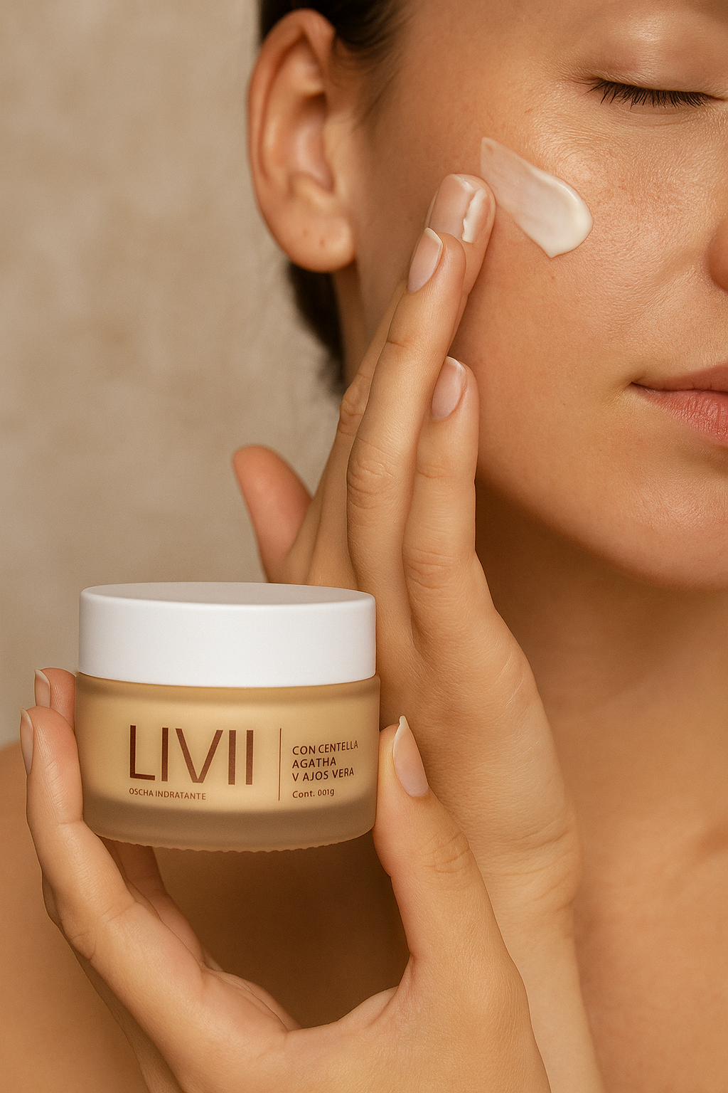 Crema Hidratante con Centella Asiática